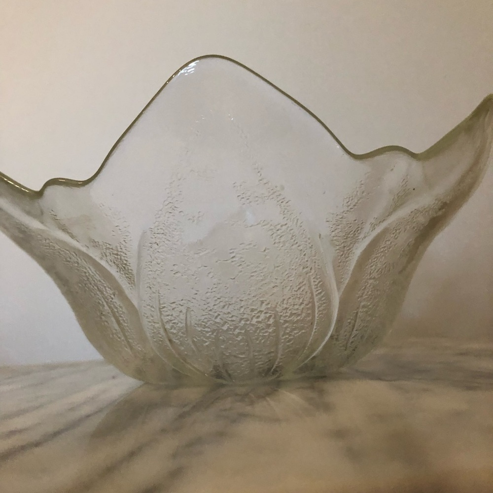 Crystal Tulip Bowl